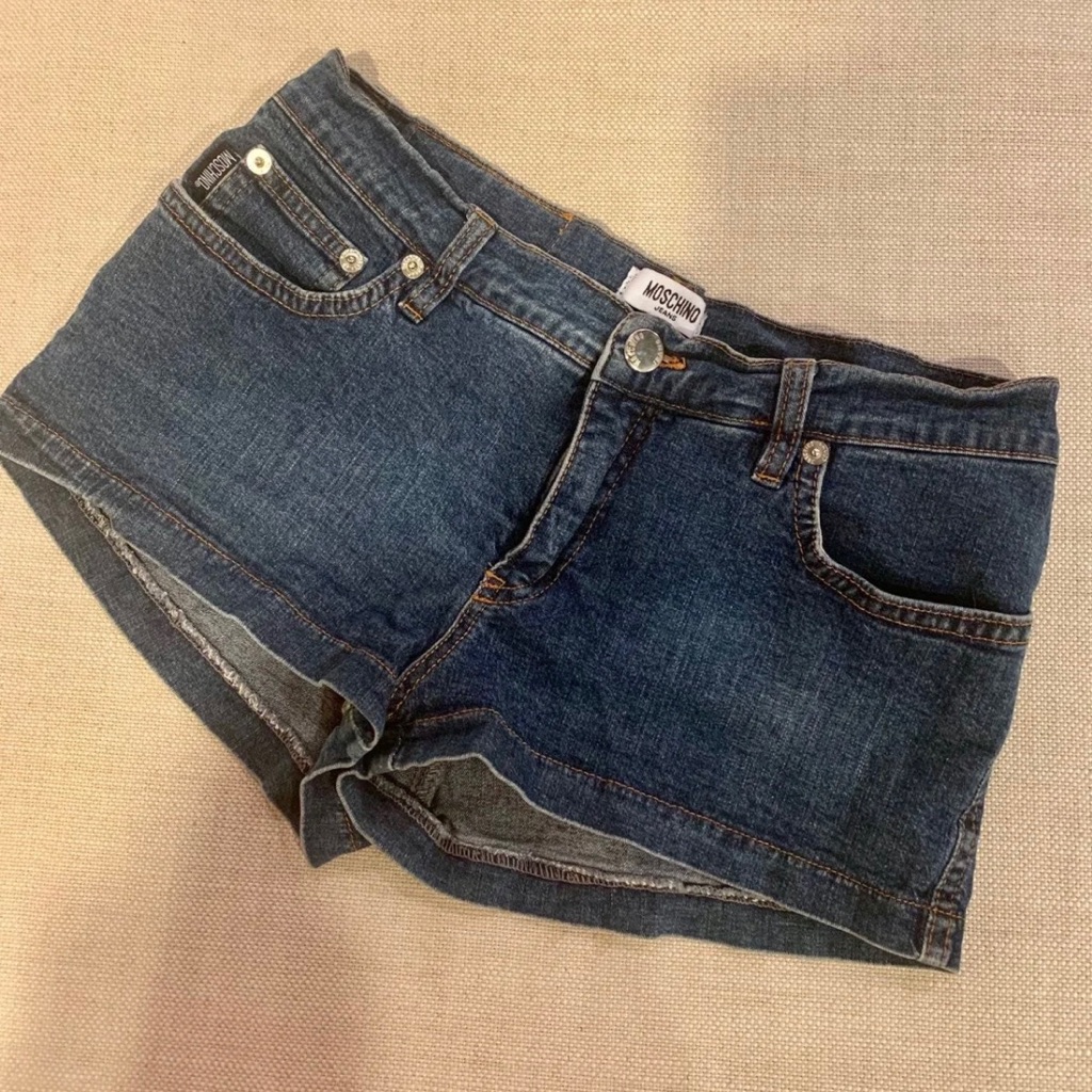 Authentic Moschino Jean Shorts Rare